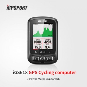트위터자전거IGPSPORT IGS618 GPS 무선컬러속도계 거치대증정